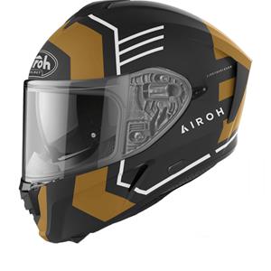 Airoh Helmet Spark Thrill Gold Matt Integralhelm Größe
