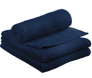 Comair Cabinet Handdoek 50x90cm - Set van 3 Donkerblauw
