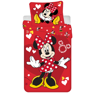 SlaapTextiel Disney Minnie Mouse Dekbedovertrek Red Heart