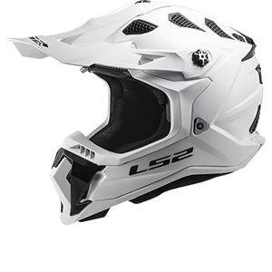 LS2 MX700 Subverter Solid Gloss Wit 06 Offroad Helm