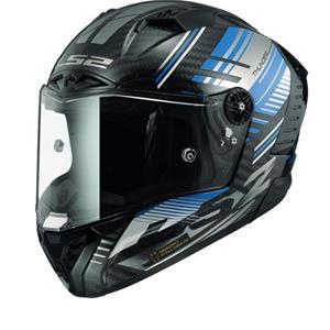 LS2 FF805 Thunder C Volt Gl.Zwart Blauw 06 Integraalhelm