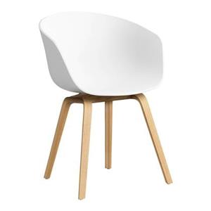 HAY About a Chair AAC22 Stoel - Oak - White