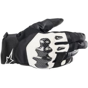 ALPINESTARS SMX-1 Drystar Gloves, Tussenseizoen motorhandschoenen, Zwart-Wit
