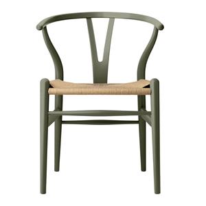 Carl Hansen & Søn Soft Special Edition CH24 Wishbone Stoel Seaweed