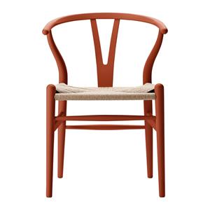 Carl Hansen & Søn Limited CH24 Wishbone Stoel Soft Special Edition - Terracotta