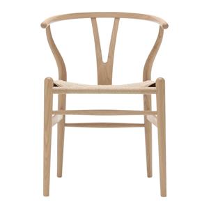 Carl Hansen Wishbone Chair Eiken Wit Geolied / Naturel