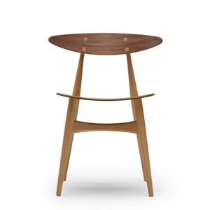 Carl Hansen CH33 Stoel Geolied Walnoot en Eiken