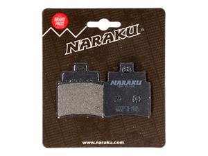 Naraku Remblokken  organisch voor Kymco KXR, MXU, Maxxer, SYM, SMC, SYM GTS