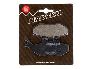 Naraku Remblokken  organisch voor Italjet Millenium, Rieju RS2 50, Keeway TX