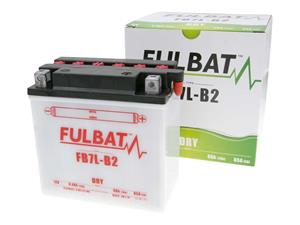 Fulbat Scooter accu  FB7L-B2 DRY incl. Zuurpakket