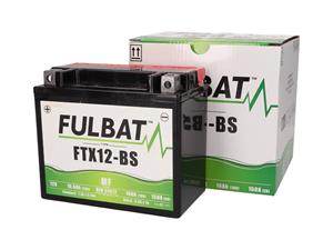 Fulbat Scooter accu  FTX12-BS MF onderhoudsvrij