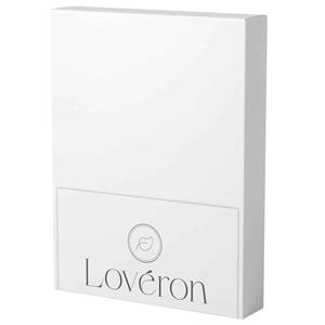 Lovéron  Katoen - Hoeslaken - Eenpersoons - 90x200 cm - Wit