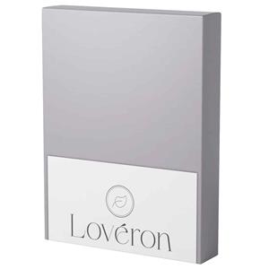Lovéron  Katoen - Hoeslaken - Eenpersoons - 90x200 cm - Grijs