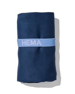 HEMA Handdoek Microvezel 110x175 (blauw)