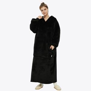 Zenful Original Hoodie deken zwart lang 120 cm