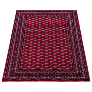 Merinos Karpet24 Klassiek Perzisch Tapijt - Oosters Vloerkleed in Rijke Rood- en Donkerroodtint-80 x 150 cm