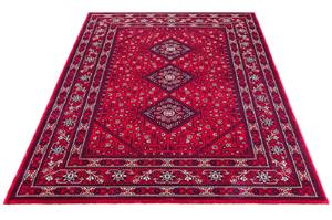 Merinos Karpet24 Klassiek Perzisch Tapijt - Oosters Vloerkleed in Rijke Rood- -80 x 150 cm