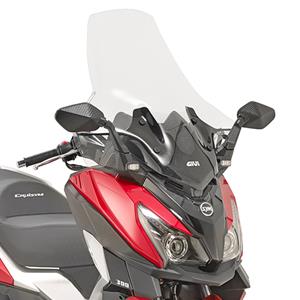 GIVI Windscherm, moto en scooter, 7056DT Transparant excl. montagekit