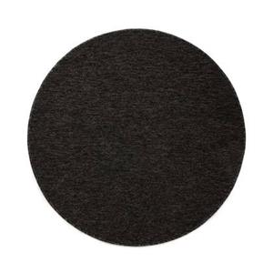 Tapeso Rond vloerkleed Lush - antraciet - 240 cm rond