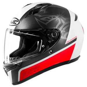 HJC C10 Fabio Quartararo 20 Full Face Helmet White Red Größe