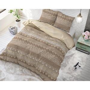 Sleeptime Dekbedovertrek Asian Lace Taupe-2-persoons (200 x 200/220 cm)
