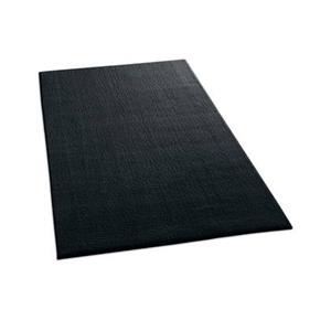 Tapeso Zacht vloerkleed Loft - zwart - wasbaar 30Â°C - 80x150 cm