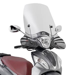 GIVI Windscherm, moto en scooter, D6116ST Verhoogd transparant