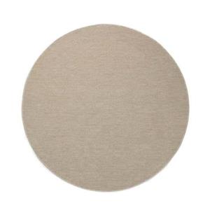 Tapeso Rond vloerkleed Lush - crÃ¨me - 240 cm rond