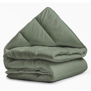 Eazy Dekbed Dekbed zonder Overtrek - All Year - Groen (Warmteklasse 2)-1-persoons (140x200 cm)