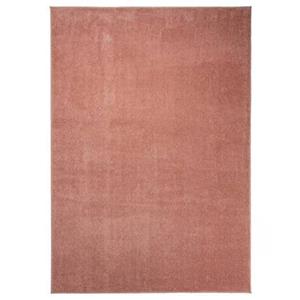 Tapeso Laagpolig vloerkleed Fine - roze - 240x340 cm