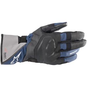 ALPINESTARS Andes V3 Drystar Glove, Tussenseizoen motorhandschoenen, Zwart-Donker Blauw