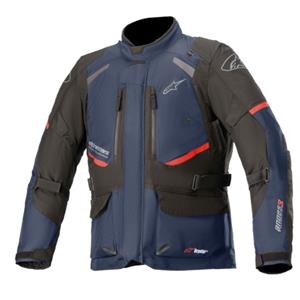 ALPINESTARS Andes V3 Drystar Jacket, Textiel motorjas heren, Donker Blauw-Zwart