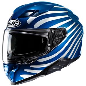 HJC F71 Zen Blue White Full Face Helmet Größe