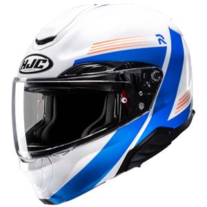 HJC RPHA-91 Abbes, Systeemhelm, Wit Blauw