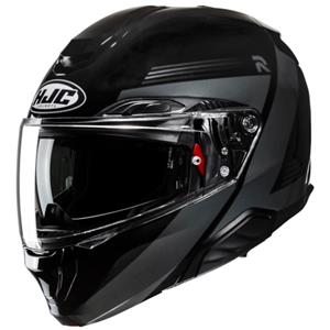 HJC RPHA 91 Abbes Black Grey Modular Helmet Größe