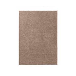 Tapeso Effen vloerkleed Qualis - taupe - 120x170 cm