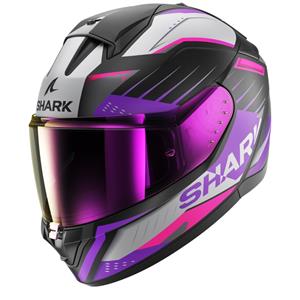 Shark Ridill 2 Bersek Matt Schwarz Violet Violet KVV Integralhelm Größe