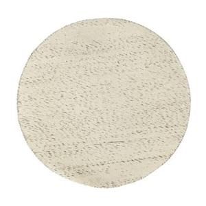 Eva Interior Rond vloerkleed wol Antraciet|Wit - Cobble Stone-100cm