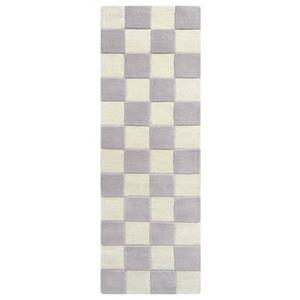 Maison Deux Vloerkleed Checkerboard Lilac - 165 x 55 cm