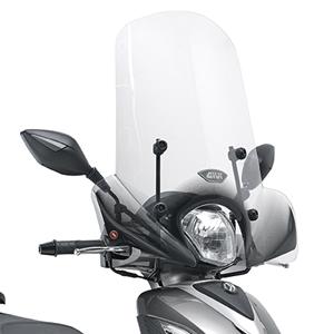 GIVI Windscherm, moto en scooter, 7054A excl. montagekit