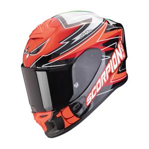 Scorpion EXO-R1 Evo Air Alvaro Red Full Face Helmet Größe