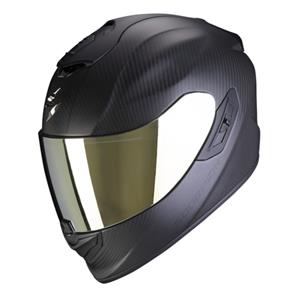 Scorpion EXO-1400 EVO II Carbon Air Solid Matt Black Full Face Helmet Größe