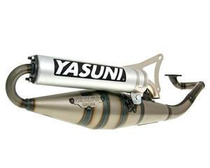 Yasuni Uitlaat  Scooter Z Aluminium voor Minarelli horizontaal