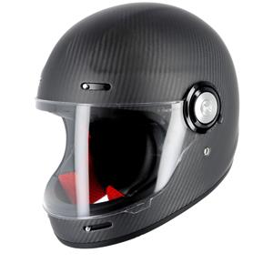 Helstons Naked Carbon Matt Schwarz Integralhelm Größe