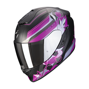 Scorpion EXO-1400 Evo Air Gaia Matt Zwart roze Integraalhelm