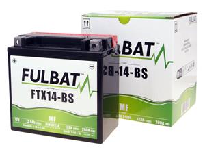Fulbat Scooter accu  FTX14-BS MF onderhoudsvrij