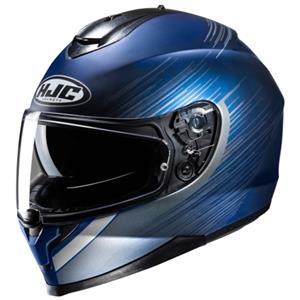 HJC C70N Sway Black Blue Full Face Helmet Größe