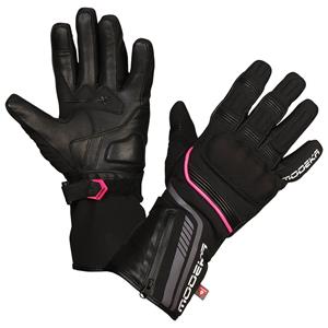 Modeka Makari Dames Handschoenen Zwart Roze