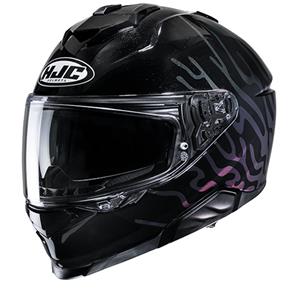 HJC i71 Celos Black Grey Full Face Helmet Größe