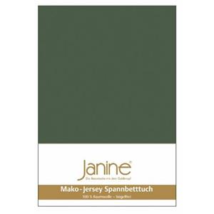 Janine Spannbettlaken "MAKO-FEINJERSEY 5007", aus 100% Baumwolle, für Matratzen bis 26 cm Höhe